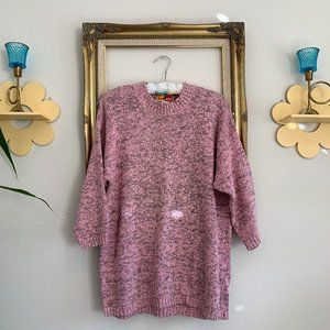 Retro Sam & Max Slouchy Pink Sweater